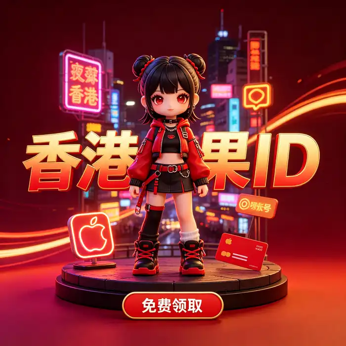 美国区 App Store 账号选择与应用目录的主题展示图